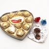 150g 12 PCS season new year party Heart gift box nuts chocolate