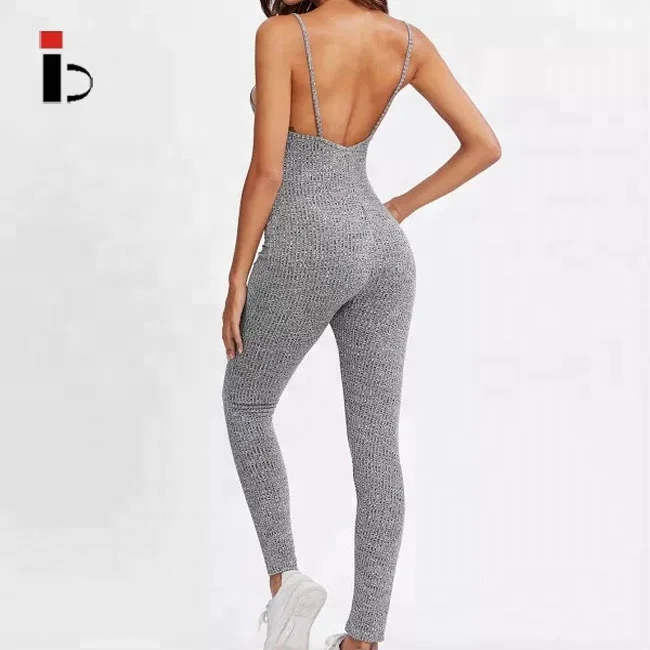 Instagram New Design Scrunch Butt Women Yoga Gym Jumpsuit - Buy Scrunch ...
