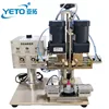 Semi automatic pneumatic desktop cap screw machine for small drop bottle