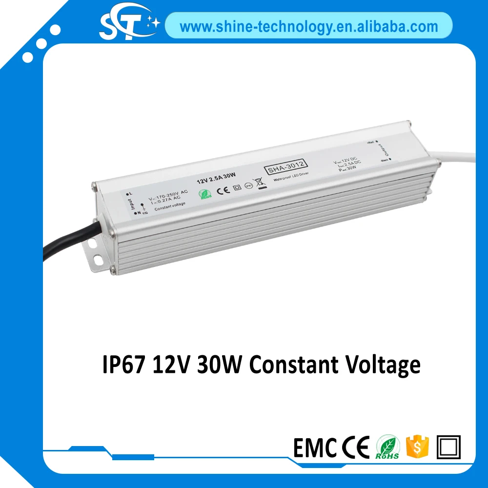 Electronic Led Converter 12v 24v 45w 3.75a 1.87a Waterproof Led Driver
