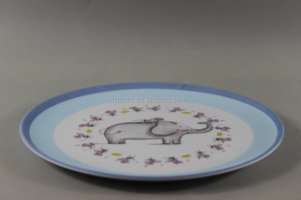 FDA,SGS Test Melamine Food Plate,Plastic Dinner Plate