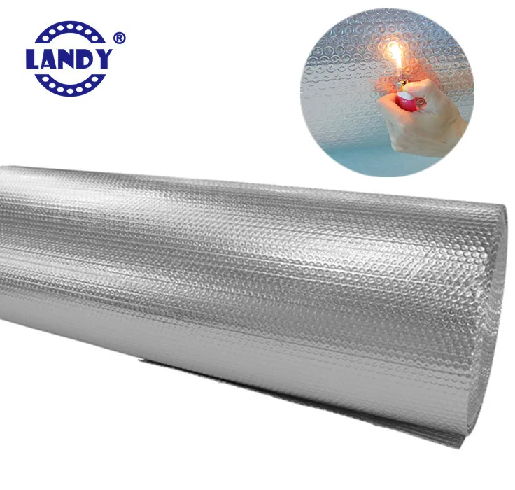 Brandvertragende Dunne Lood Niet Brandbaar Aluminiumfolie Bubble Film Thermische Isolatie Geen Gevaren Materiaal Voor Venster Voor Oven Buy Brandvertragende Aluminiumfolie Bubble Film Dunne Aluminium Folie Thermische Isolatie Lood Folie Isolatie