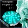Acrylic Wedding Invitation led Light Base/Wedding Aisle Stands Base Light