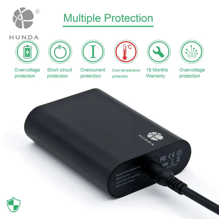 Multi Port Usb Charger Electric Car Charger Portable Car Battery