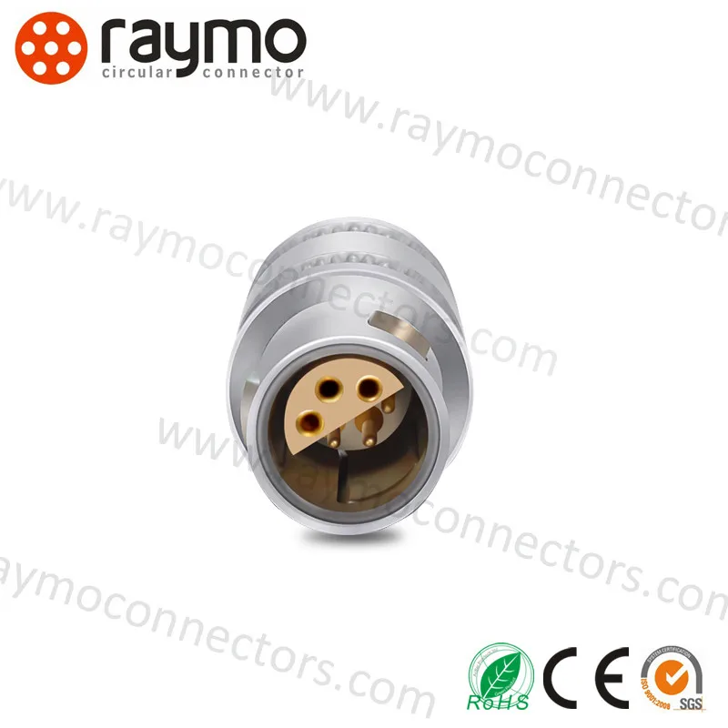 Ffa Plug Half Moon Connector 3 Pin Circular Connectors Buy Push Pull