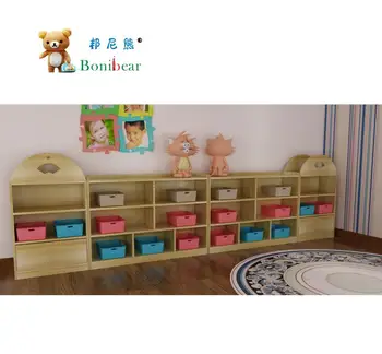 Nursery School Wooden Toy Storage Cabinets Buy Toy Storage