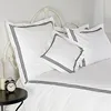White Cotton Embroidered King Size Bed Sheet And Pillowcase In A Bag Set