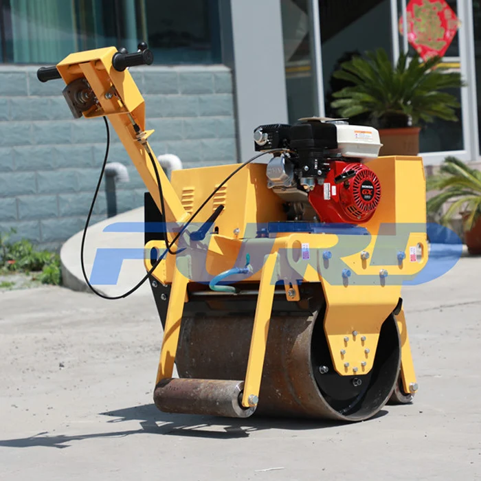 Mini Asphalt Roller Single Drum Vibration Road Roller For Sale( Fyl-600 ...