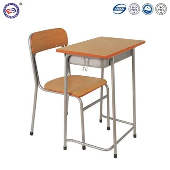 Hot Sale School Furniture Mdf Material School Classroom Desk And