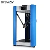 Megnetic platform 3d delta printer for education