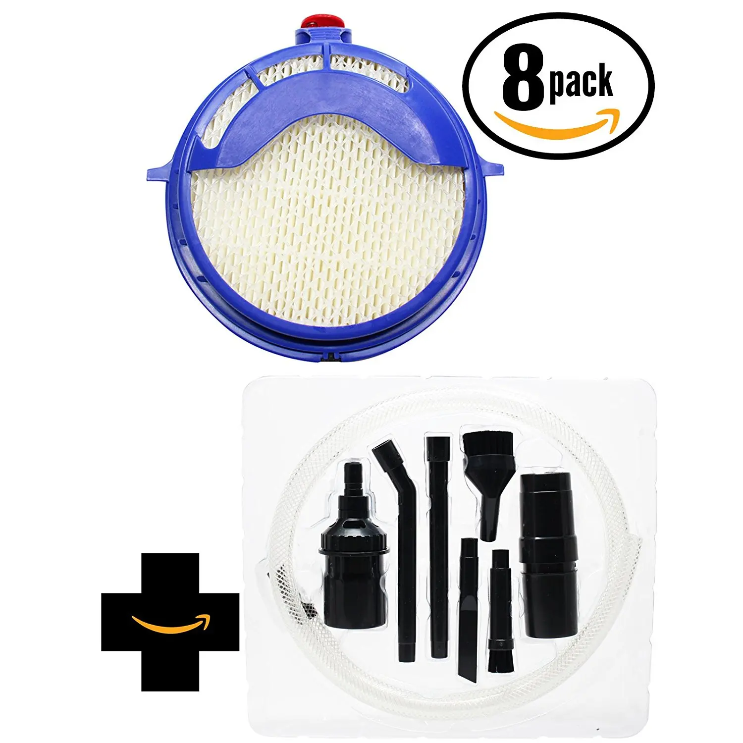 Get Quotations · 8-Pack Replacement HEPA post motor filter for Dyson - Compatible with Dyson DC25,