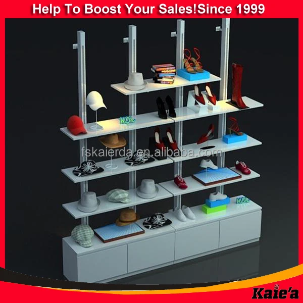 Customized Retail End Cap Display,Hat Display Fixture,Rotating Wood ...