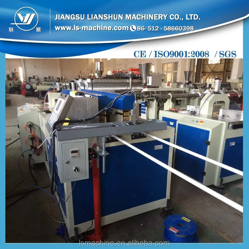 Pvc Tube Double Cavity Extrusion Production Line / Double Pvc Conduit