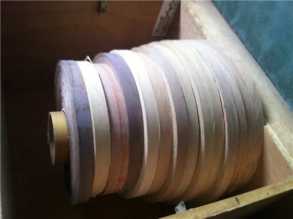walnut Wood Veneer Edgebanding for Plywood Edges and furniture decoration