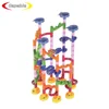 105pcs educational marble run toy set track rolling building block scroll bead blocks