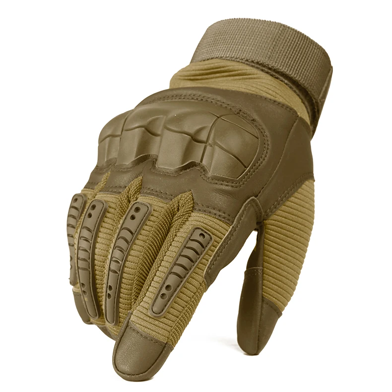 TACVASEN Military Tactical Gloves Men Army Combat Gloves Airsoft Protection Shell Full Finger Gloves Paintball Gear TD-YWHX-026
