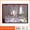 RK decorative Aluminum Pipe Threaded And Drape Portable Pipe And Drap
