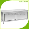 Working Table/Stainless Steel Examination Table/Stainless Steel Kitchen Table Top With Storage Cabinet