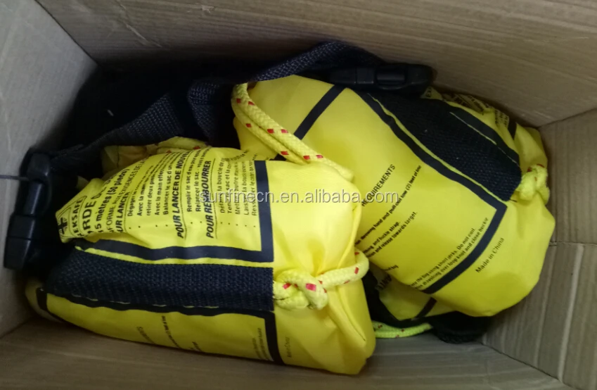 Marine Throw Rescue Rope Bag With 15m Line/ Buoyant Throw Rope With