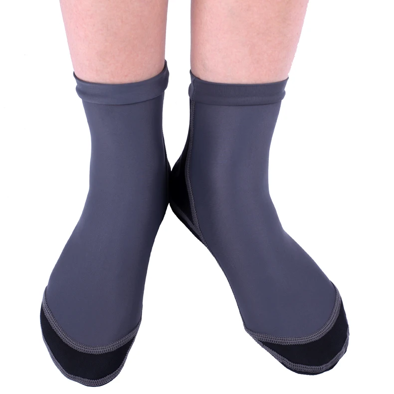 Men's Marine Waterproof Neoprene Beach Socks for Diving Surfing Swimming Anti-Slip Casual Type with Body Logo for Spring Season