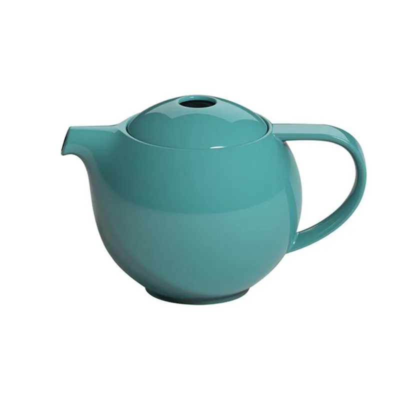 Blue 900ml Ceramic Teapot Lid With Hole For Ventilation Brewing Your ...