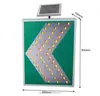 OEM construction area road led solar Direction Sign board arrow board