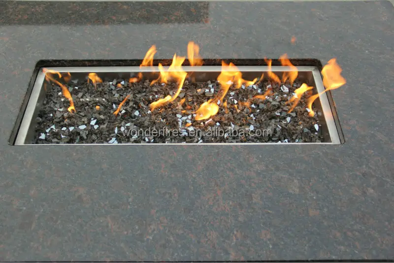 Outdoor Feuerstelle Tisch/gas Brenner/elektronische Zündung/ball Ventil