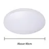 Dimmable 535X84mm round led panel remote control rgb lighting