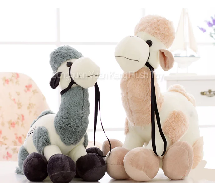 Custom Wholesale Mini/big Golden Pink Soft Baby Plush Stuffed Camel