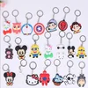 custom made cheap cartoon rubber keyring Best price 2d or 3d promotion customized soft pvc keychain toy