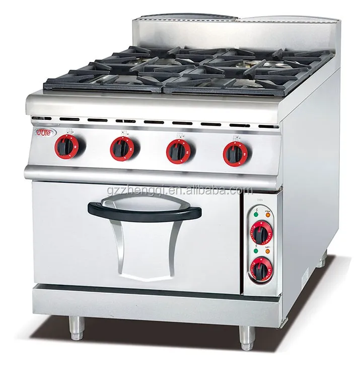 Restaurant Hotel 8 Burner Gas Range With Gas Range