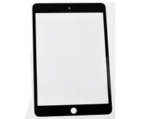 2014 NEW Black Front LCD Screen Glass Lens Replacement for Apple iPad2/3/4 HOT SALE Free shipping