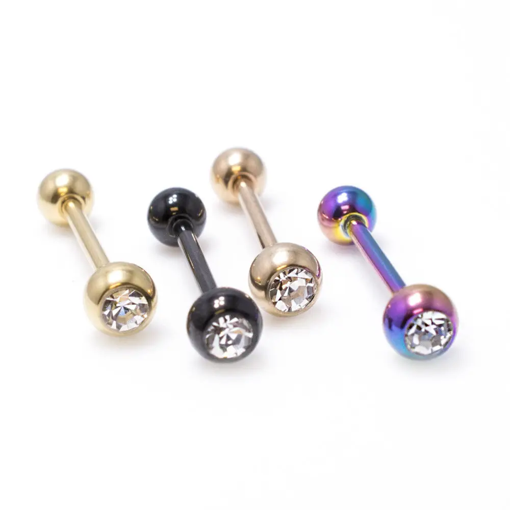 Hand Polished Surface Flat Tongue Rings - Buy Flat Tongue Rings,Unique ...