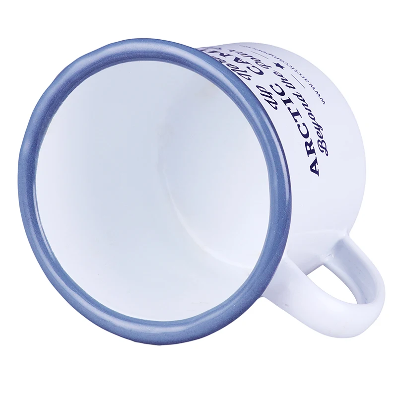Unionpromo custom enamel mug for coffee and camping