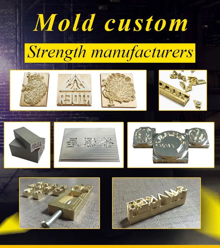 Brass/copper Stamping Machine Mold,Leather Stamp Mold Die Cut Embossing