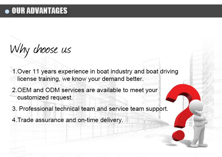 20ft 6.2m submarine  luxury motor yacht boat from china yacht builders