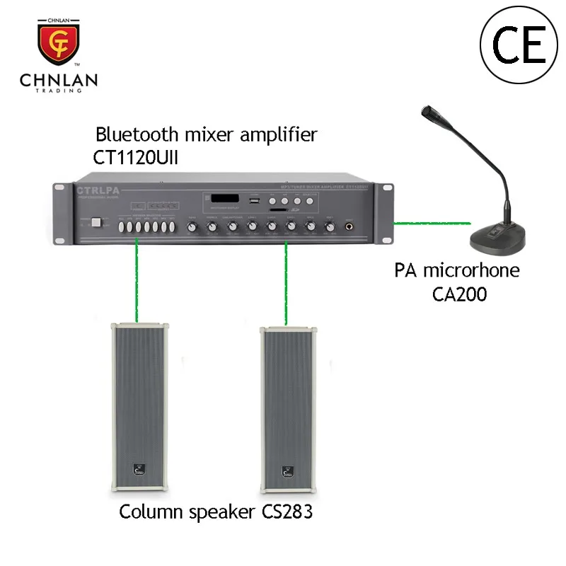 amplifier and speakers for mosque