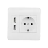 OEM Electric Building Europe usb socket wall europe 16a 1 socket 2 usb chargering ports