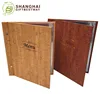 Red and black restaurant A5 menu holder screws menu holder