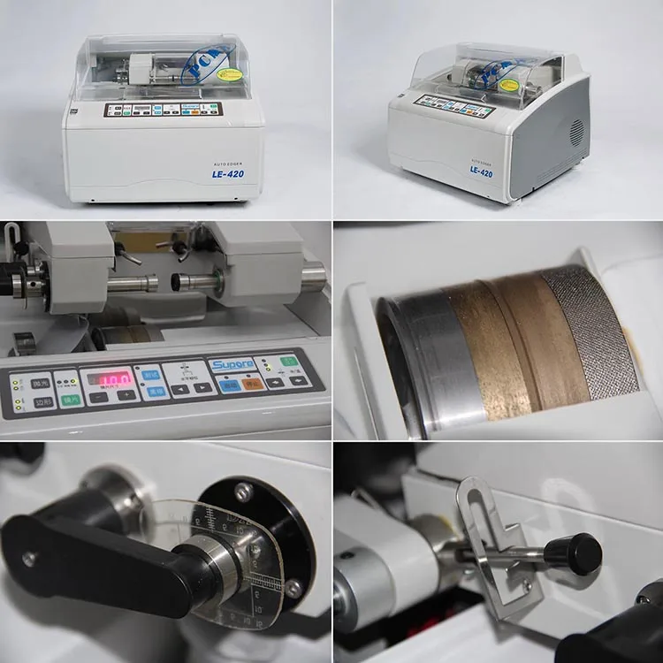 China Best Quality Optical Lens Grinding Machine Auto Lens Edger Le420