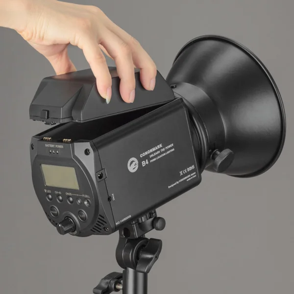 Cononmark B4 400ws Batterypowered Strobe Portable Studio Flash Outdoor