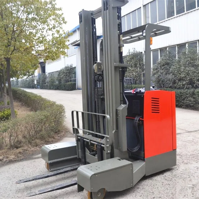 narrow aisle high lift forklift battery operated stacker TFB 1.0-2.5ton 4 -direction electric reach truck