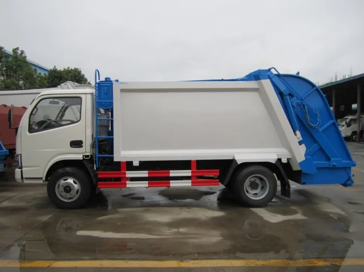 Dongfeng 5 Ton Compactor Garbage Truck/garbage Compactor Truck For Sale