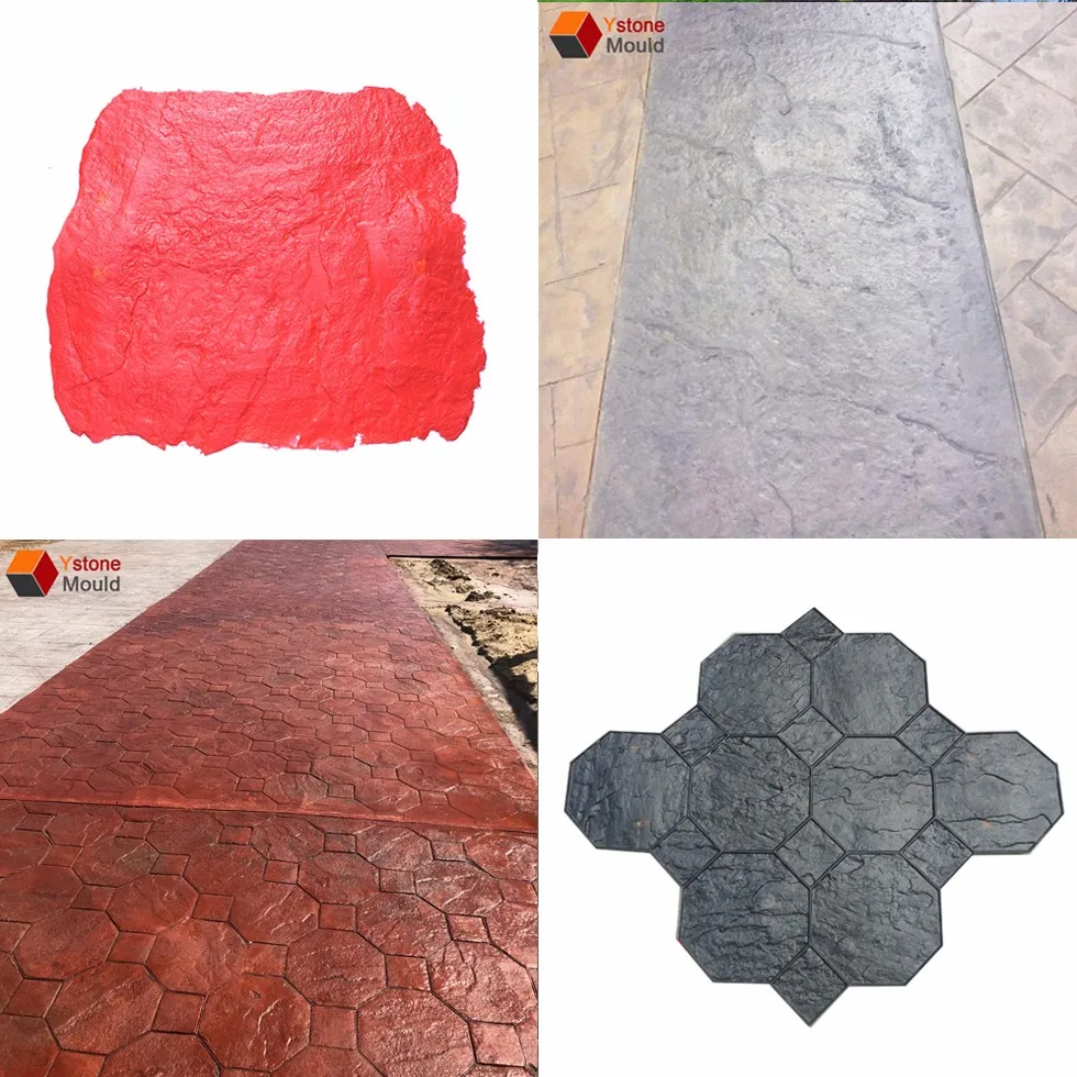 Flexible Wood Plank Stamped Concrete Mats Buy Wood Grain Stamp