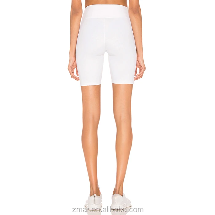 white biker shorts bulk