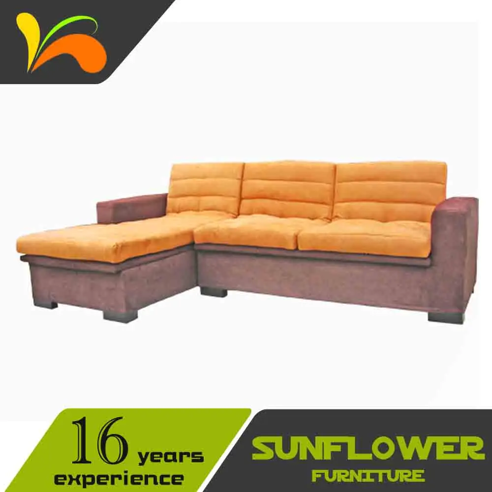 Modern Home Furniture Corner Sofa Folding Couch Sleeper Bed With Storage