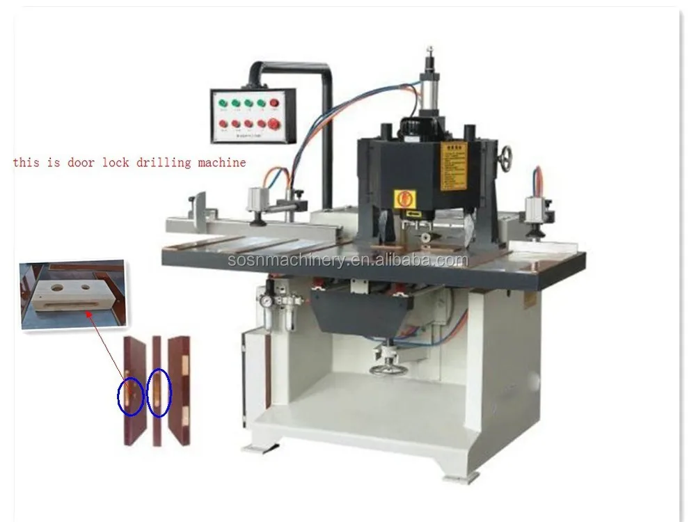 Wood Door Locks Hole Making Machine Mxzf1560 Lock Hole Mortising