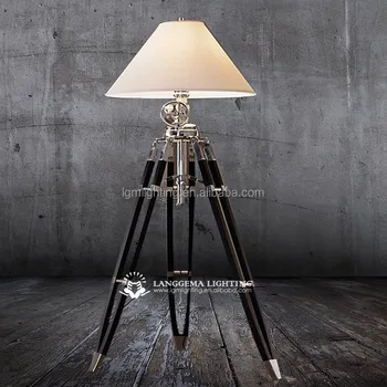 Royal marine tripod big floor lamp & Hot popular standing wooden ... Royal marine tripod big floor lamp & Hot popular standing wooden ...