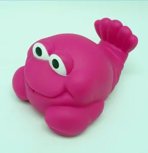 dark pink lobster bath buddy squirter kids toy