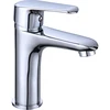 New Design Single Handle Chrome Plated Brass Basin Faucet For Bathroom